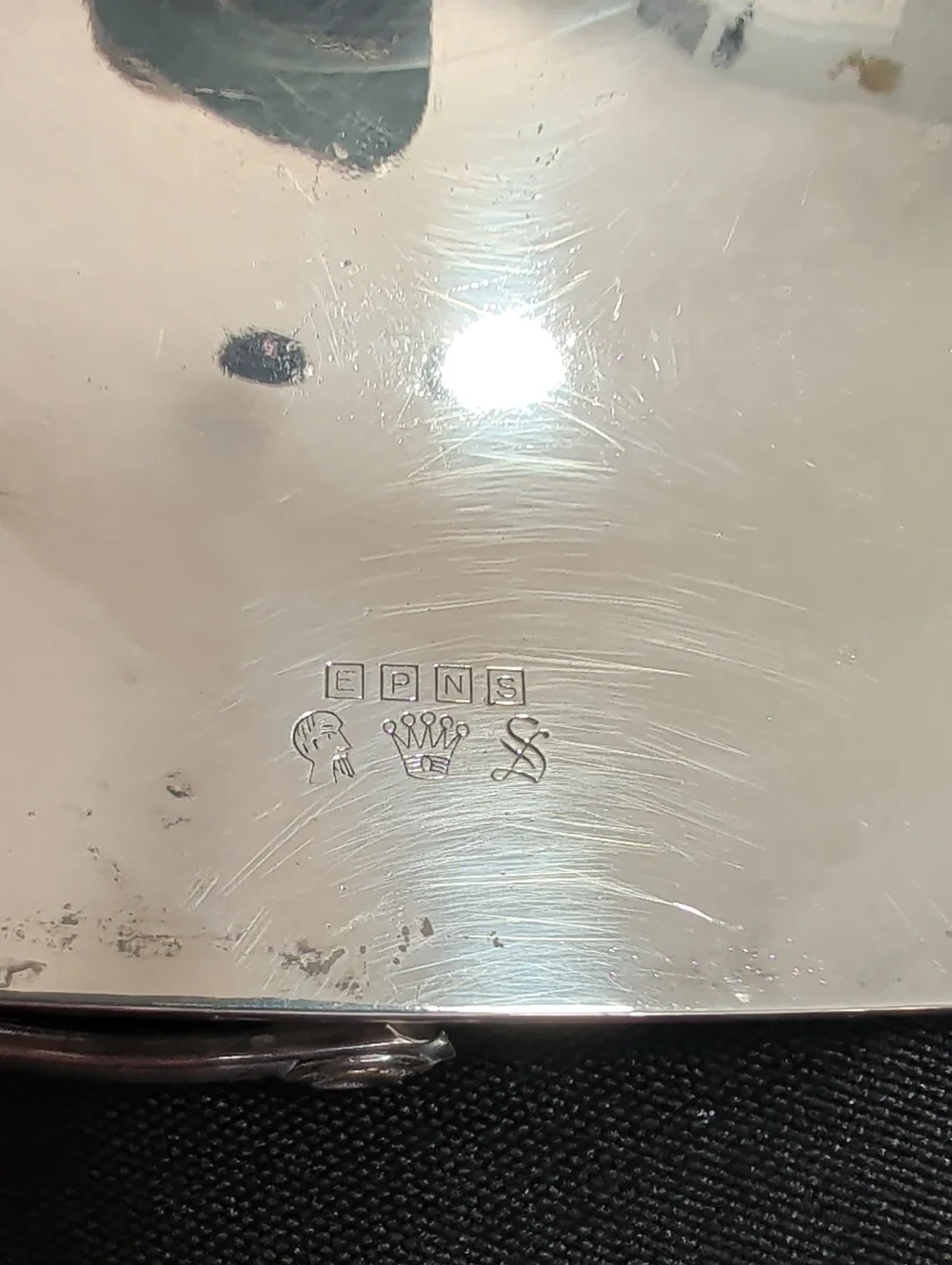 Vintage Silver Plated Catch All Carry Tray